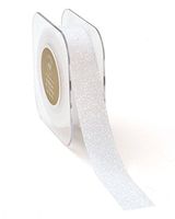Gartner Studios White Glitter Ribbon
