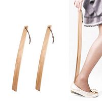 Elevin(TM)🌹🌹 Durable Long Handle Shoehorn Shoe Horn Lifter Disability Aid Flexible Stick