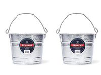 Behrens 1205 5-Quart Steel Pail 2 Pack