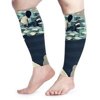 RobertBailey Brainstorming Calf Pain Relief Guard for Running Improves Blood Circulation Calf Compression Sleeve Length 14.2 Inches