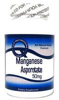 Manganese Asporotate 50mg 100 Capsules ^GLS