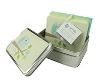 Baby Shower Thank You / Invitation Cards, Envelopes & Tin Keepsake Container – Boy: “Sweet Baby Boy” – 16 Blank Inside Notecards w/ Envelopes, Baby Shower Thank You Cards, Stationery