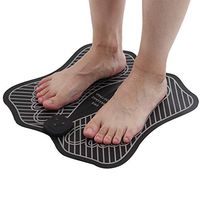 Cosiki Acupressure Massage Slippers,EMS Intelligent Foot Massage Pad Muscle Pain Fatigue Relief Physiotherapy Foot Massager(Battery)