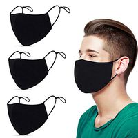 ZM&ZCP Face Masks - 2Pack Unisex Dust Mask with 4 Layers of Space Cotton - Washable & Reusable - Protection from Dust, Pollen, Pet Dander, Other Air Pollution - Earloop face mask for Men Women