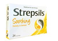 Strepsils Honey and Lemon Lozenges - 24- Pack