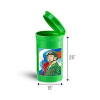 Russian Flag Soldier First Aid Case Pill Container ID 4731G