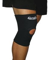 Captain Sports Knee Sleeve with Patella Stabilizer, Size: Medium 13.5 Inches ...