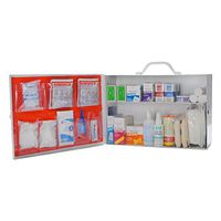 First Aid Kit 2 Shelf ANSI Class B Fill Metal Box