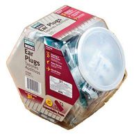 Safety Works 242349 Tru-Guard Pair Foam Ear Plugs in Fishbowl Display