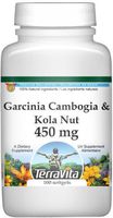 Garcinia Cambogia and Kola Nut Combination - 450 mg (100 Capsules, ZIN: 516377)