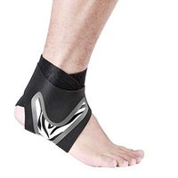 ÔNBAY Unisex Fashion Patchwork Breathable Stretchy Outdoor Sport Ankle Support Ankle Braces 1Pc Black