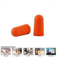 Ultra-Soft Foam Earplugs, Box of 200 Pair - 32dB Highest NRR - Ear Plugs Orange