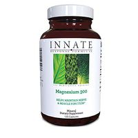 INNATE Response Formulas, Magnesium 300, Mineral Supplement, Vegetarian, 120 Capsules (60 Servings)