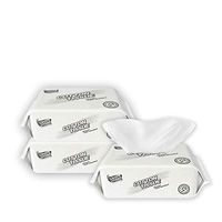 Clean Leader Soft Dry Wipes, Disposable Dry Baby Wipes, Dry Washcloth for Sensitive Skin,Newborns, Incontinence Care,Makeup Remover Daily Face Wipes 11.22X9.65" (50Count/Bag, 3 Bags in150 Total)