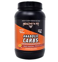 Healthy ‘N Fit Anabolic Carbs (Natural Fruit Fusion Flavor, 3lbs): The Next GEN All-Natural Carbohydrate Xtreme Training Fuel That Supports Muscle Growth and Pumps