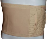 Safe n' Simple Unisex Ostomy Hernia Support Belt, Stoma Hernia Belt, 8", Beige, Small