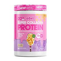 Obvi Multi-Collagen Super Protein Powder, Keto-Friendly, Gluten and Dairy Free, Hydrolyzed Grass-Fed Bovine Collagen Peptides, Supports Gut Health, Healthy Hair, Skin, Nails (Honey O's, 14 Oz)