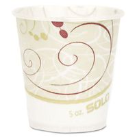 SCCR53J - Jazz Waxed Paper Cold Cups, 5 Oz, Tide Design
