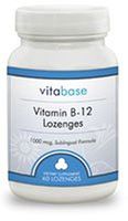 Sublingual B12 (1000 mcg) 60 Lozenges per Bottle