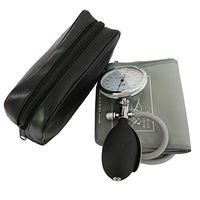 Manual Blood Pressure Cuff, Single Tube Cuff with Pressure Gauge and Inflation Bulb 22-32 cm arm Circumference Gray (Adult)