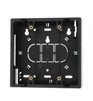 Leviton 42777-2EB Surface Mount Backbox, Dual Gang, Black, 1.45"