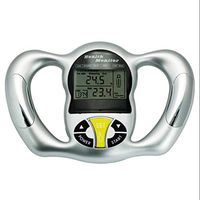 ZYJ Electronic Digital Handheld BMI Fat Gauge - Body Mass Index Analyzer Machine with LCD Display Readout, Handheld 6 Second Accurate Monitor