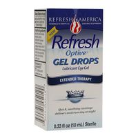 Refresh Optive Gel Drops Lubricant Eye Gel - 3PC