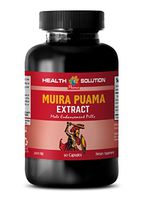 libido Booster for Men - Muira PUAMA Extract - Male Enhancement Pills - Muira puama Capsules - 1 Bottle (90 Capsules)
