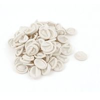 uxcell 100pcs Anti-Static ESD Rubber Finger Caps Cots Protector Cover IC PCB