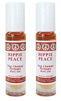 Hippie Peace (Nag Champa) Perfume Oil Roll On - Set of 2