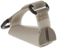 Sammons Preston Pediatric Plastic Base Utensil Holder, Half-Cone Shaped Grip with Adjustable Nylon Strap Holds Utensils in Place & Makes Eating Easier for Kids, Adaptive Dining Aid for Children