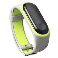 Lyperkin Strap Compatible with Xiaomi Mi Band 3 Bracelet, Premium Silicone Wristband Replacement Band Accessories for Xiaomi Mi Band 3 S-11
