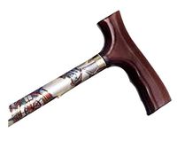 Adjustable Travel Folding Cane With Fritz Handle - Compass Rose