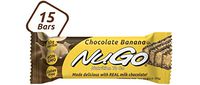 NuGo Protein Bar, Chocolate Banana, 15g Protein, 190 Calories, Gluten Free, 15 Count