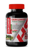 Colon Cleanse Capsules - Colon Cleanser - Natural Complex - Ginger Root Extract Pills - 1 Bottle 90 Capsules