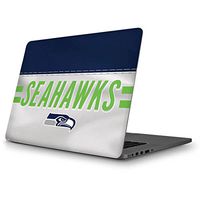 Skinit Decal Laptop Skin for MacBook Pro 13-inch (2014) - Officially Licensed NFL Seattle Seahawks White Striped Design