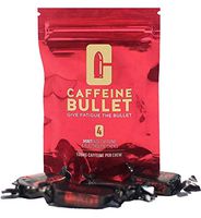 Caffeine Bullet 4 Mint Chews – Exceeds Energy Chews, Caffeine Pills and Gum. 100mg Caffeine Boost to go Marathon Running, Cycling and The Gym. A pre Workout Sports Nutrition Shot for Endurance Sports