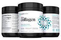 Smarter Skin Collagen - Triple Action Formula for Vibrant, Healthy Skin - Unique Marine Collagen Blend with Antioxidant Protection & Plant-Based Collagen Production Boosters (20 Servings)
