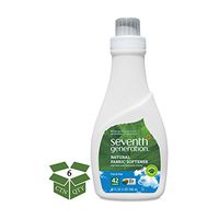 UNILEVER US, INC. Natural Liquid Fabric Softener, Free & Clear, 42 Loads, 32 Oz Bottle, 6/Carton, New