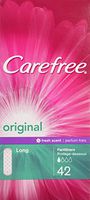 Carefree Original Long Scented, 42-count (Pack of 3)