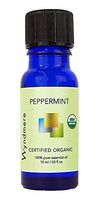 Wyndmere Peppermint Essential Oil~100% Pure, Certified Organic, Undiluted, Natural & Therapeutic Grade for support of Digestion and Detox, Alertness and Energy, Joint and Muscle, Sinus Care, Upper Res