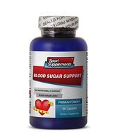 Energy Supplement Brain Support - Blood Sugar Support - Premium Formula - Magnesium and Vitamin c - 1 Bottle 60 Capsules