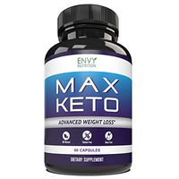 Max Keto Diet Pills - Advanced Weight Loss - BHB Salts Burn Fat, Support Ketosis, Boost Energy and Enhance Focus