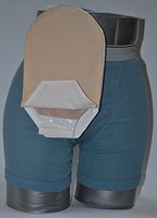 C & S Ostomy Pouch Covers Cx582801 Daily Wear Pouch Cover, Open End, Fits Flange Opening Of 3/4 To 2-1/4, Overall Length 10, Tan,C & S Ostomy Pouch Covers - Each 1 by C & S OSTOMY POUCH COVERS