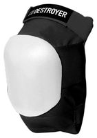 Destroyer Am Knee Pad (Black/White, X-Small)