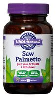 Oregon's Wild Harvest Saw Palmetto Organic Capsules, 90 Count vegetarian capsules, 1170mg
