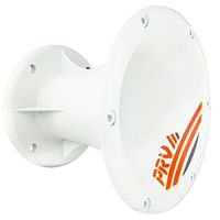 prv WGP1450WHITE Audio 2" Exit ABS Wave Guide, Bolt