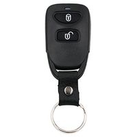 Heart Horse 2+1 Panic Remote Keyless Entry Key Shell Compatible with Hyundai Tucson Elantra Accent Santa Fe Without Battery Holder（p/n：OSLOKA-320T）