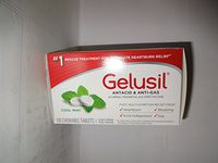 Gelusil Heartburn Tablets Peppermint 100 Tablets
