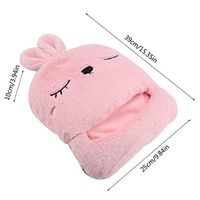 N.NIU Foot Warmer,Heated Foot Warmer,USB Foot Warmer Fashionable Carton Lazy Rabbit Electric Heating Shoe Practical Safe for Home Travel Use Gift